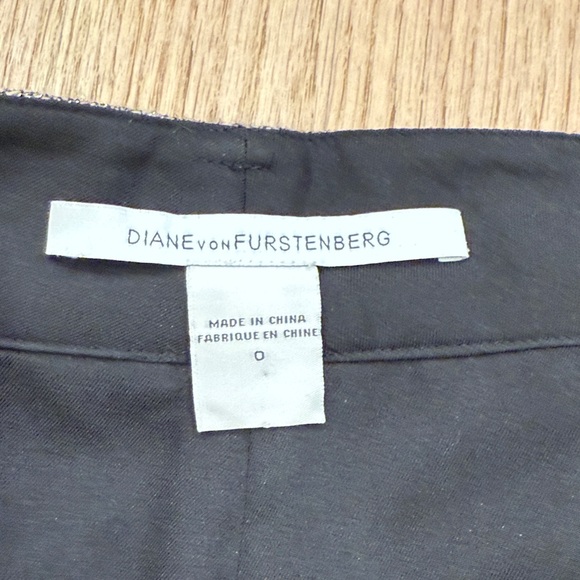 Gold Pants Diane Von Furstenberg Metallic Holiday - Picture 5 of 7